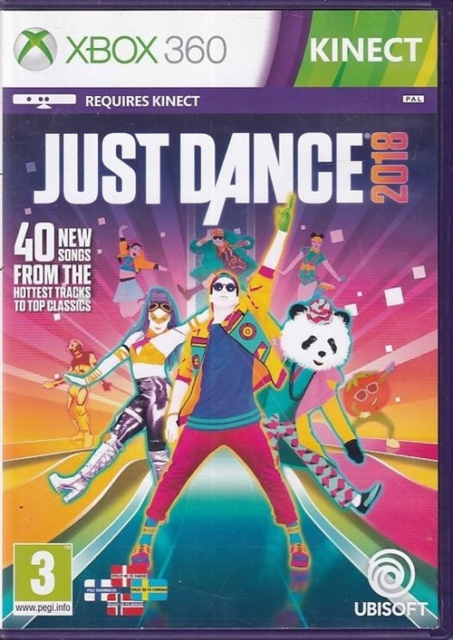 Just Dance 2018 - XBOX 360 (B Grade) (Genbrug)